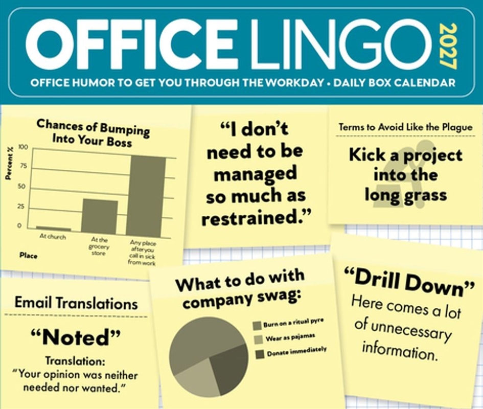 Office Lingo 2027 Box/Product Detail/Calendars & Diaries
