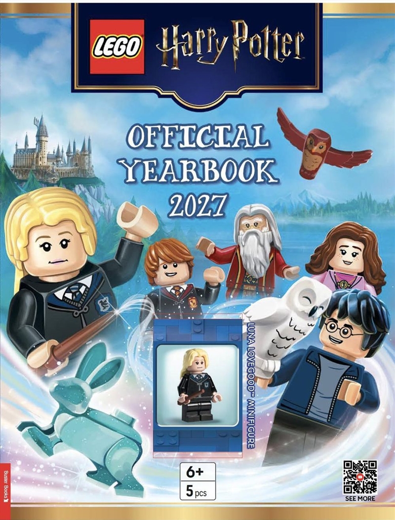 LEGO Harry Potter™: Official Yearbook 2027 (with Luna Lovegood™ minifigure and wand)/Product Detail/Kids Activity Books