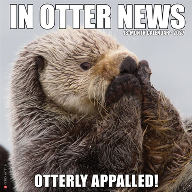 In Otter News 2027 Wall Calendar/Product Detail/Calendars & Diaries