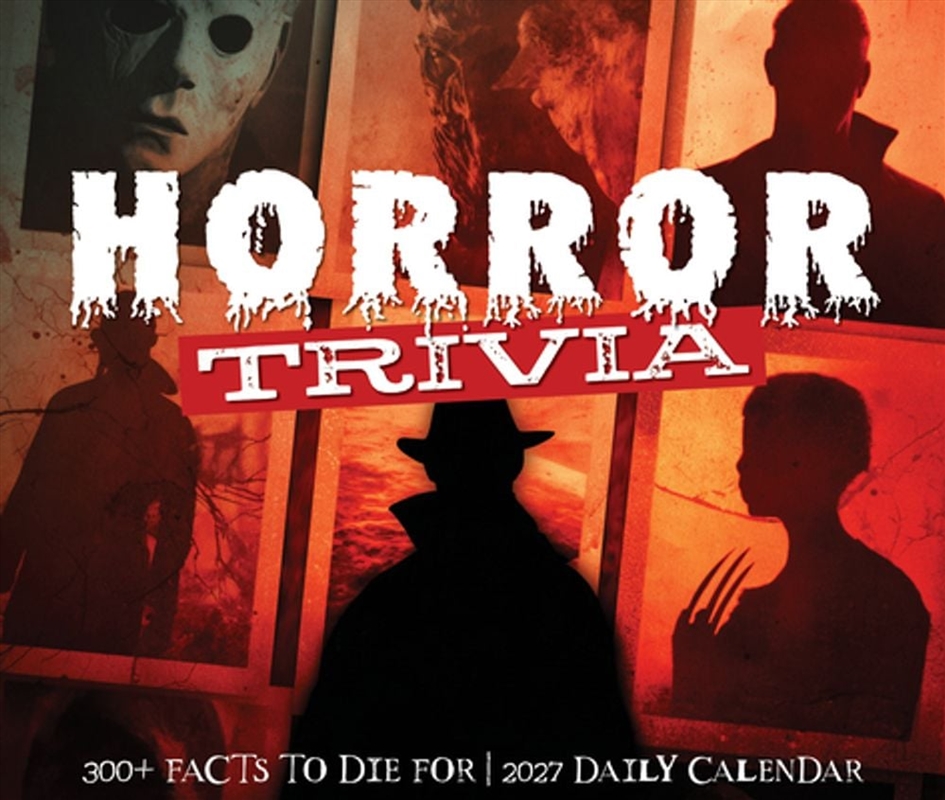 Horror Trivia 2027 Box Calendar/Product Detail/Calendars & Diaries