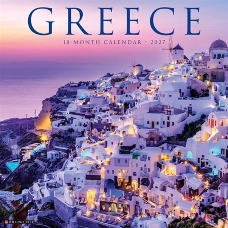 Greece 2027 Wall Calendar/Product Detail/Calendars & Diaries