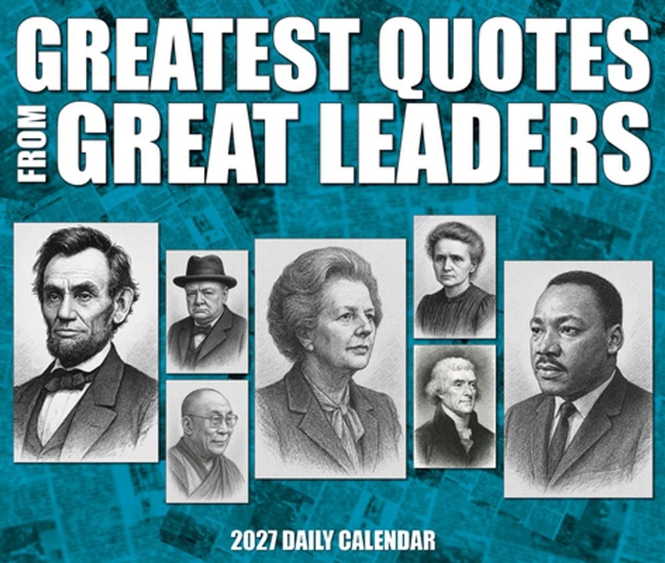 Greatest Quotes from Great Leaders 2027 Box Calendar/Product Detail/Calendars & Diaries
