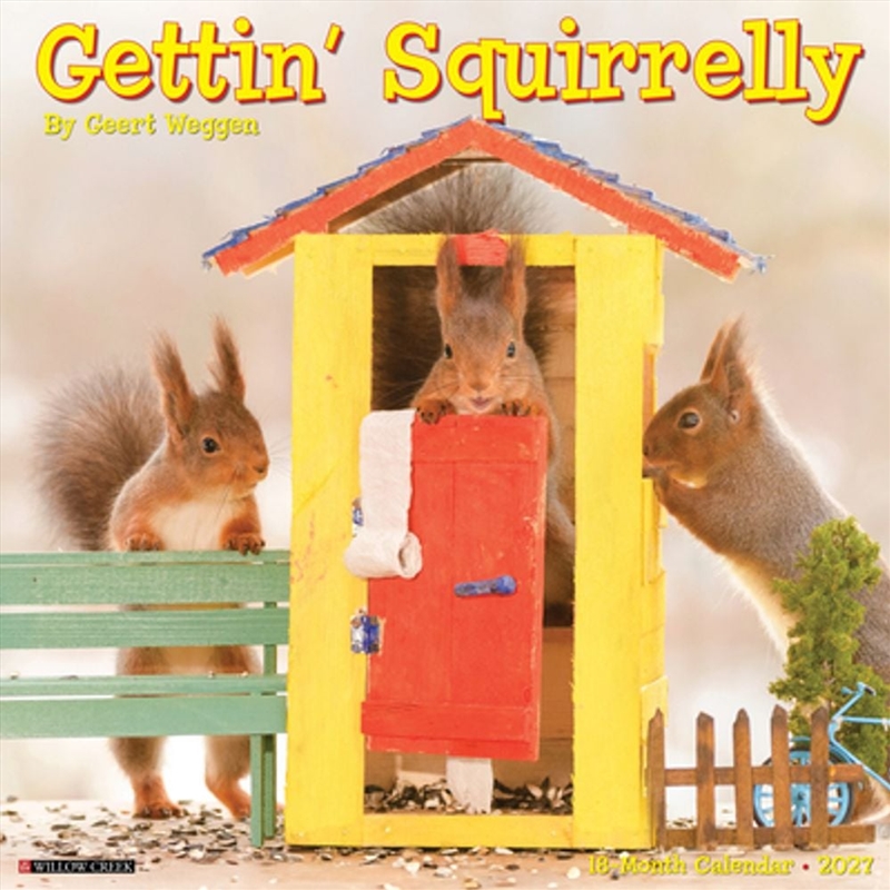 Gettin' Squirrelly 2027 Wall Calendar/Product Detail/Calendars & Diaries