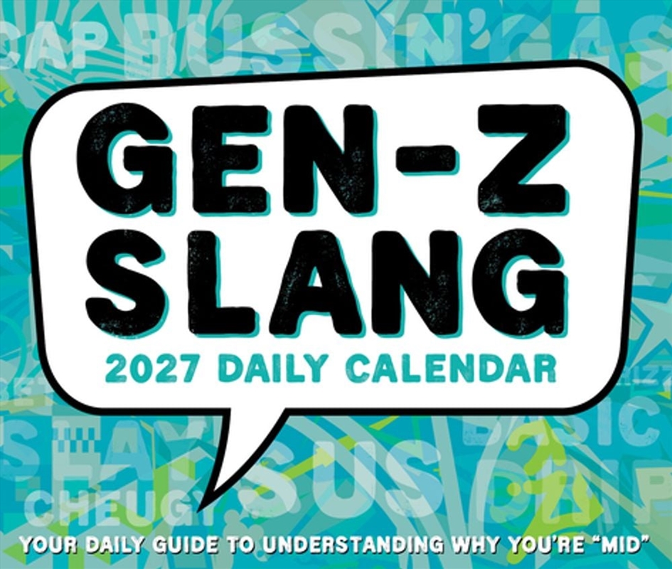 Gen Z Slang 2027 Box Calendar/Product Detail/Calendars & Diaries