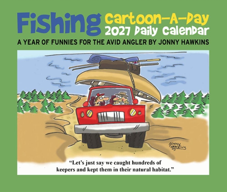 Fishing Cartoon-A-Day 2027 Box Calendar/Product Detail/Calendars & Diaries