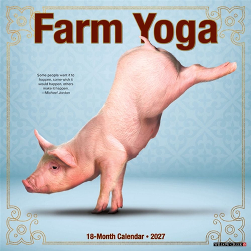 Farm Yoga 2027 Wall Calendar/Product Detail/Calendars & Diaries