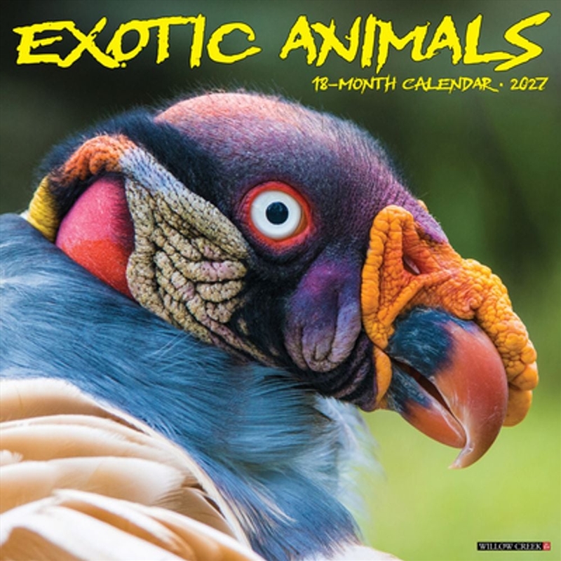 Exotic Animals 2027 Wall Calendar/Product Detail/Calendars & Diaries