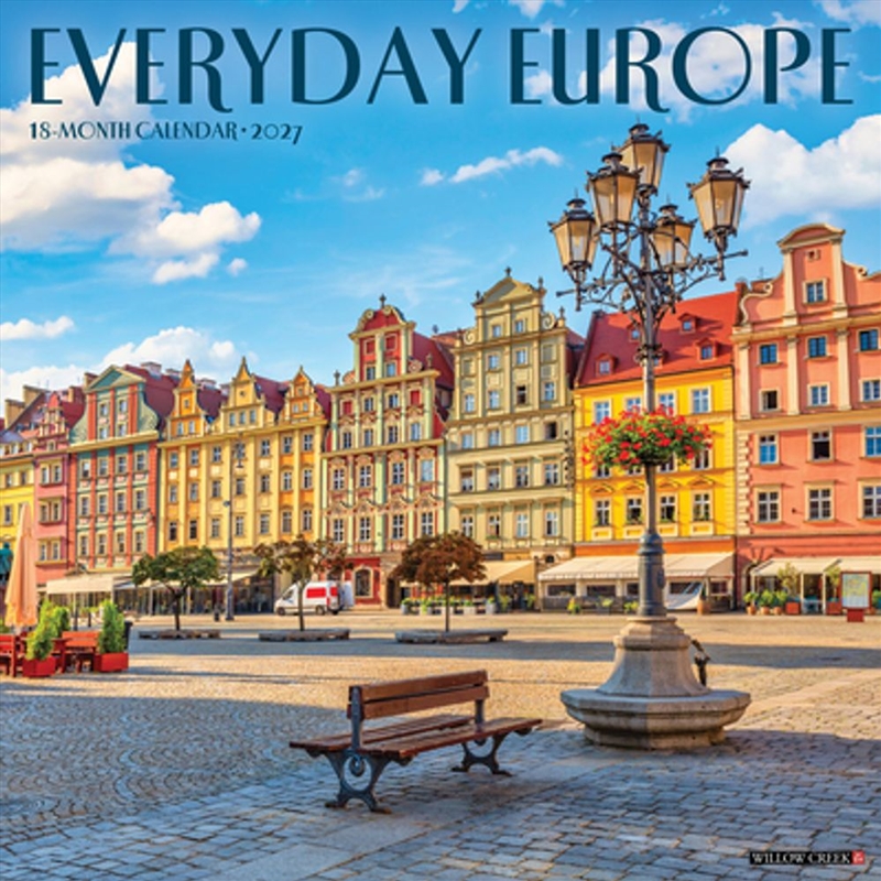 Everyday Europe 2027 Wall Calendar/Product Detail/Calendars & Diaries