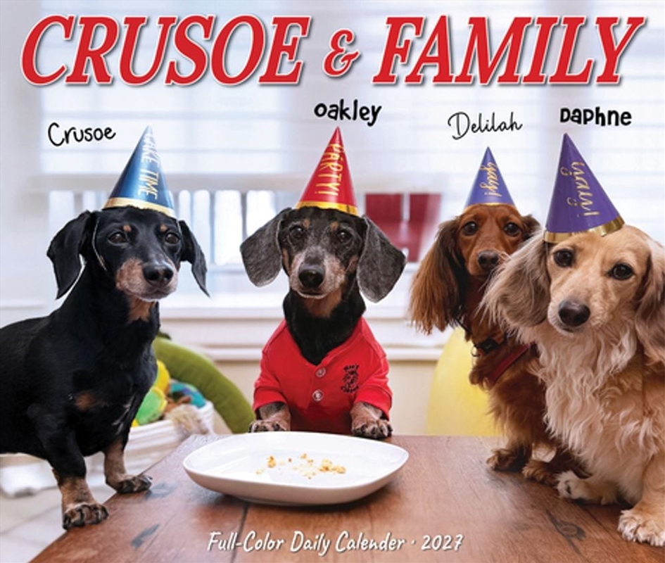 Crusoe & Family 2027 Box Calendar/Product Detail/Calendars & Diaries