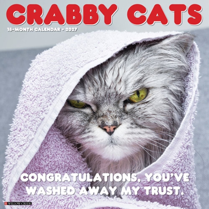 Crabby Cats 2027 Wall Calendar/Product Detail/Calendars & Diaries