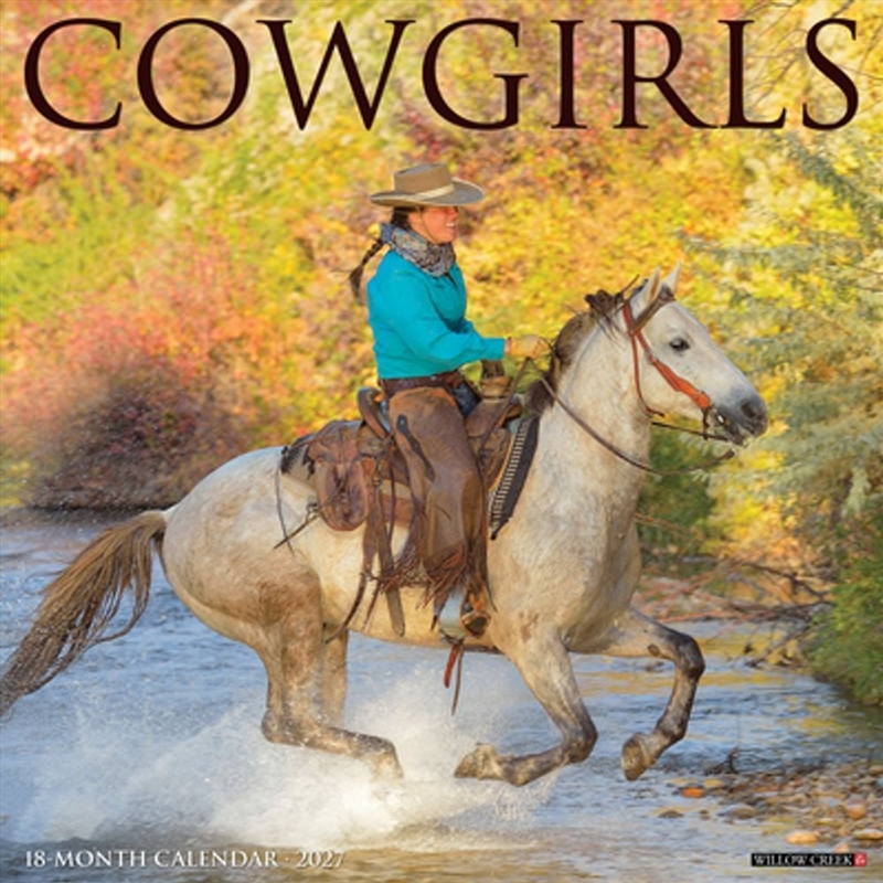 Cowgirls 2027 Wall Calendar/Product Detail/Calendars & Diaries