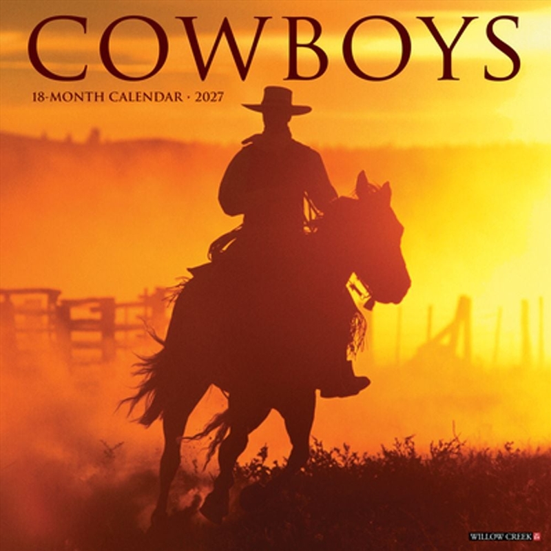 Cowboys 2027 Wall Calendar/Product Detail/Calendars & Diaries