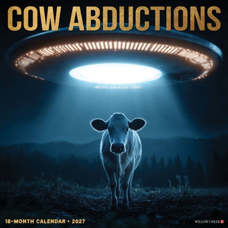 Cow Abductions 2027 Wall Calendar/Product Detail/Calendars & Diaries