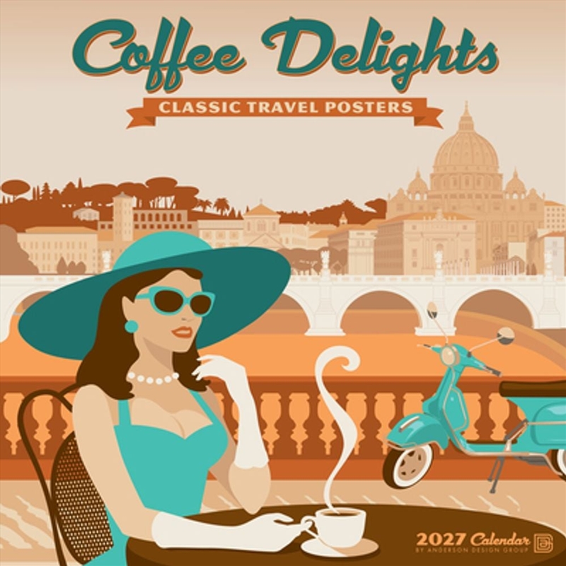 Coffee Delights 2027 Wall Calendar/Product Detail/Calendars & Diaries