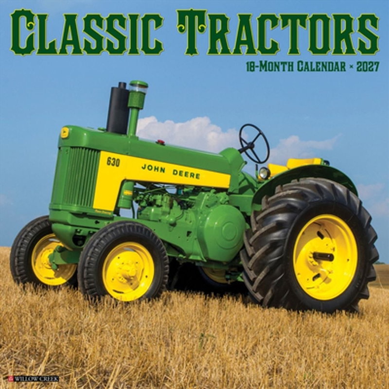 Classic Tractors 2027 Wall Calendar/Product Detail/Calendars & Diaries