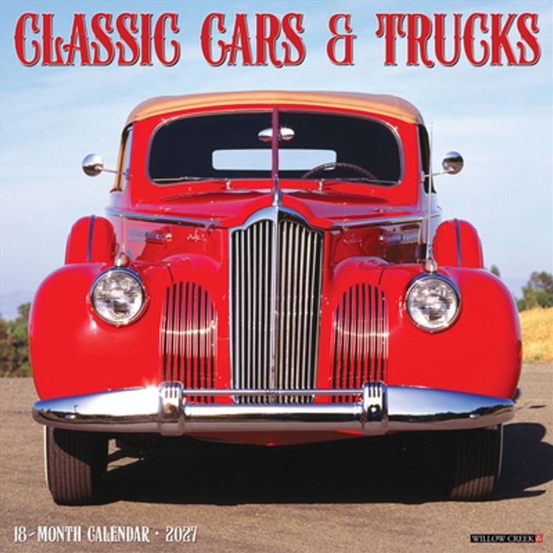 Classic Cars & Trucks 2027 Wall Calendar/Product Detail/Calendars & Diaries