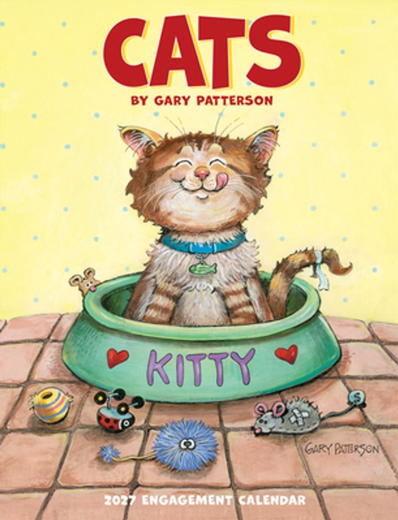 Cats by Gary Patterson 2027 Engagement Calendar/Product Detail/Calendars & Diaries