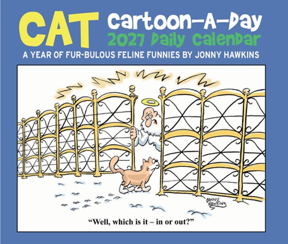 Cat Cartoon-A-Day 2027 Box Calendar/Product Detail/Calendars & Diaries