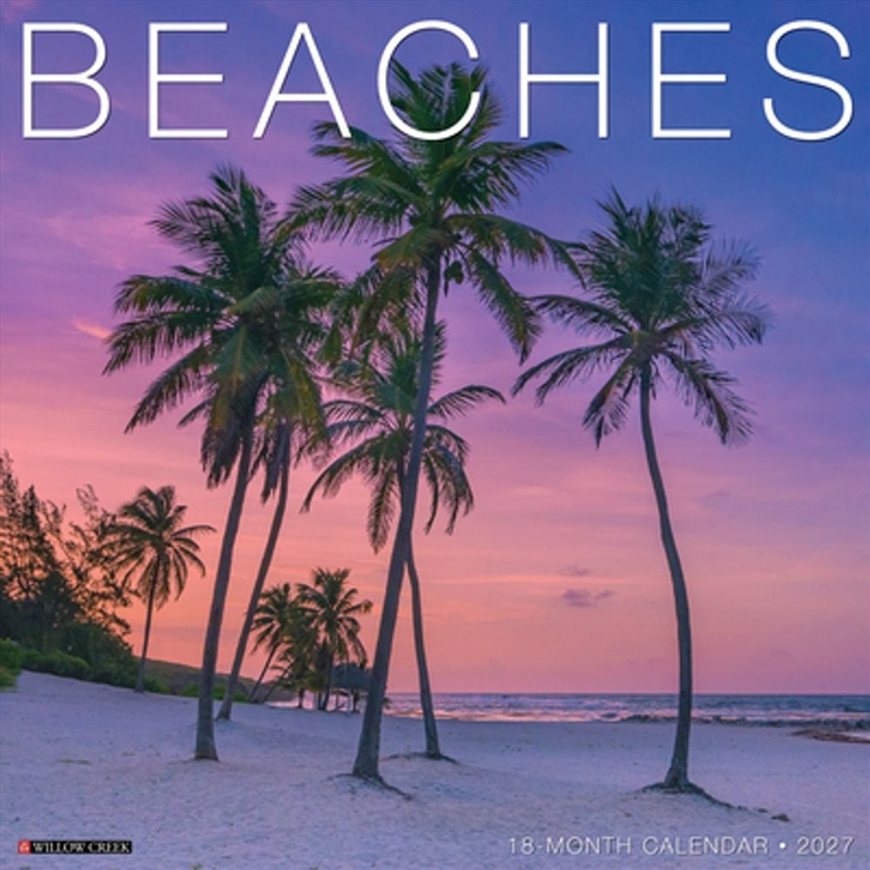 Beaches 2027 Wall Calendar/Product Detail/Calendars & Diaries