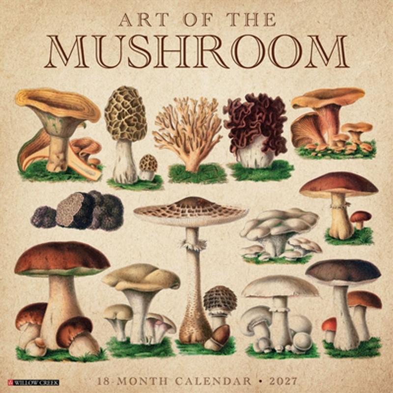 Art of the Mushroom 2027 Wall Calendar/Product Detail/Calendars & Diaries