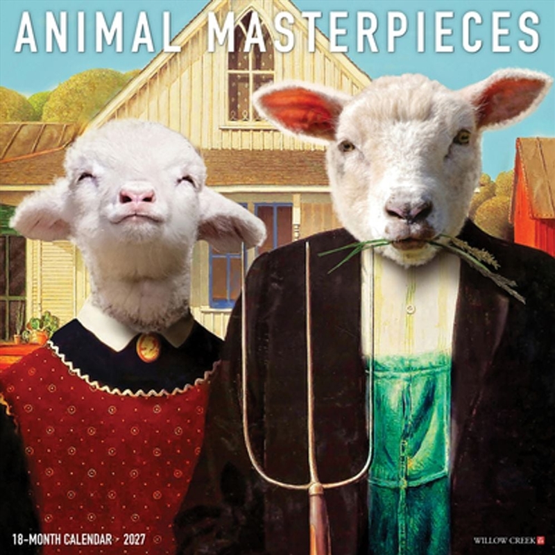 Animal Masterpieces 2027 Wall Calendar/Product Detail/Calendars & Diaries