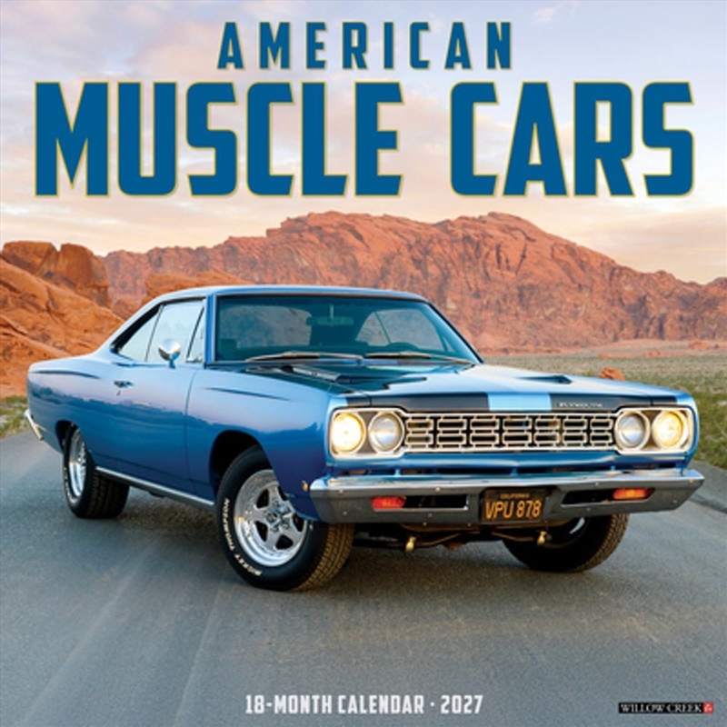 American Muscle Cars 2027 Wall Calendar/Product Detail/Calendars & Diaries