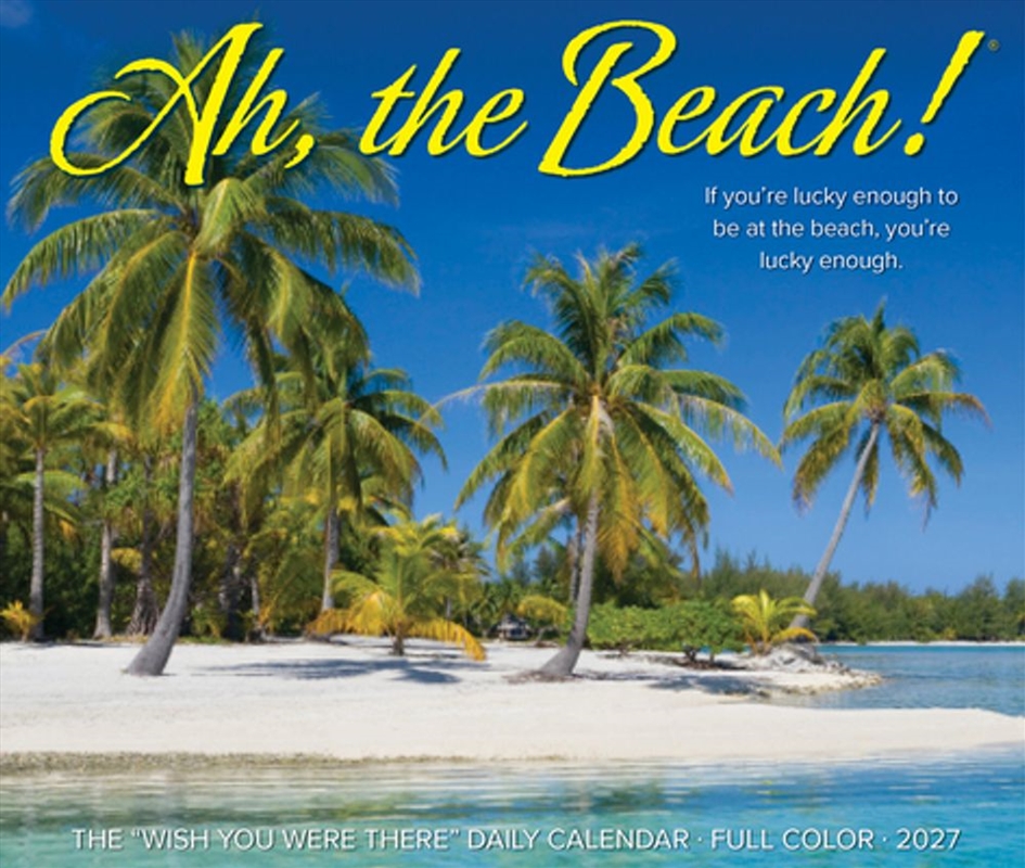Ah, The Beach! 2027 Box Calendar/Product Detail/Calendars & Diaries
