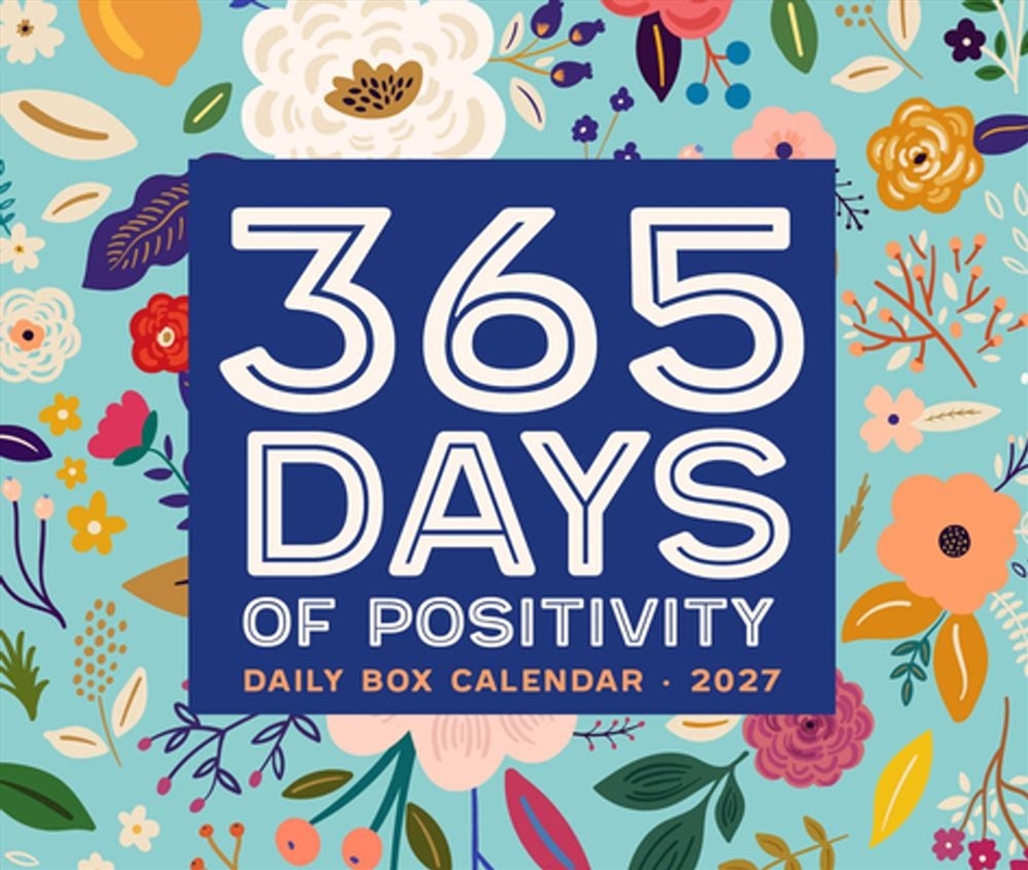 365 Days of Positivity 2027 Box Calendar/Product Detail/Calendars & Diaries