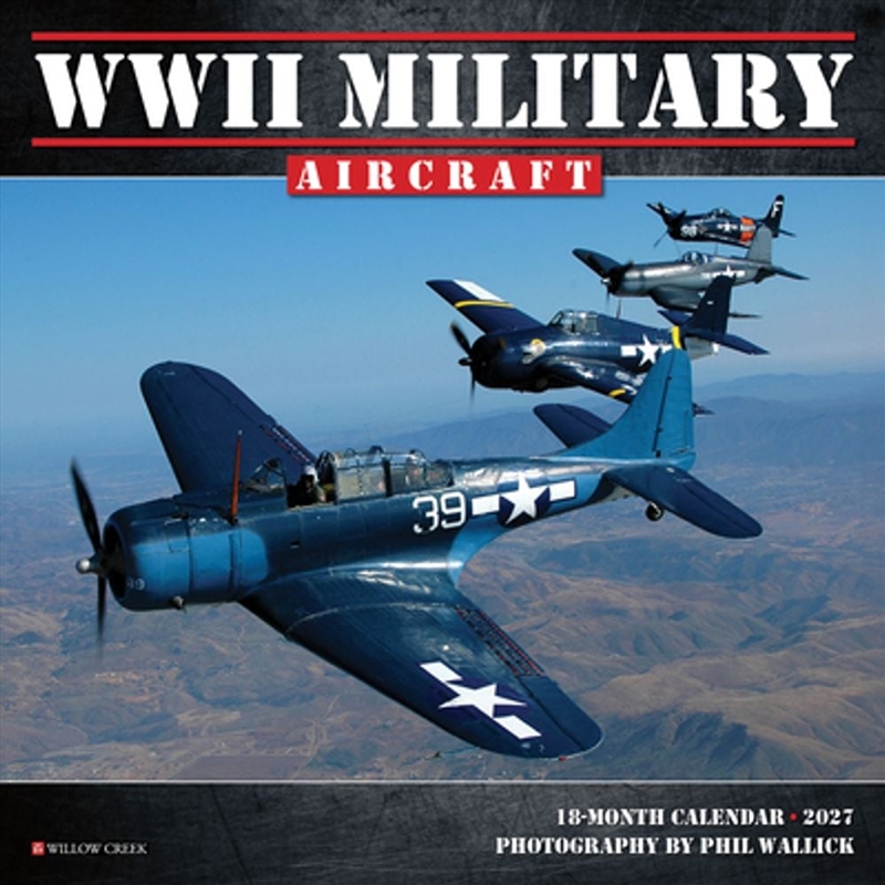 WWII Military Aircraft 2027 Mini Calendar/Product Detail/Calendars & Diaries