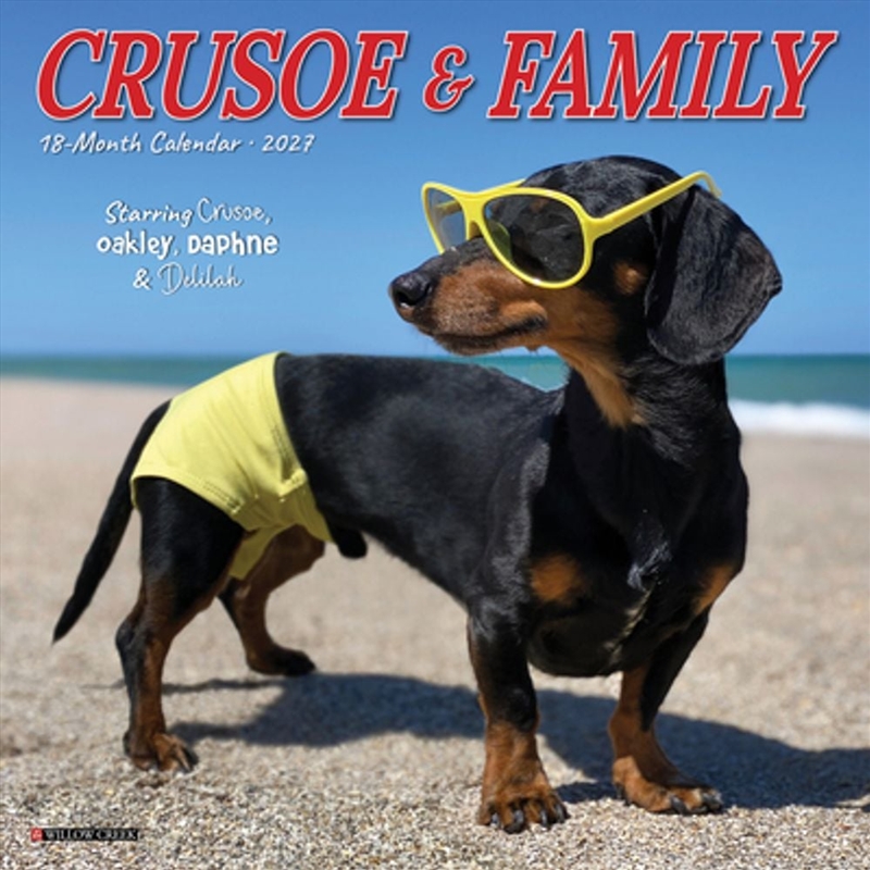 Crusoe & Friends 2027 Mini Calendar/Product Detail/Calendars & Diaries