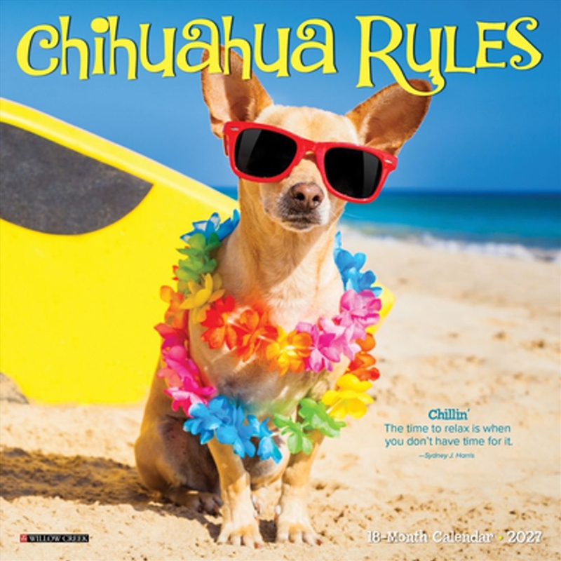 Chihuahua Rules 2027 Mini Calendar/Product Detail/Calendars & Diaries