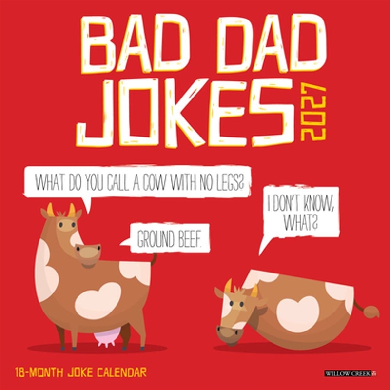 Bad Dad Jokes 2027 Mini Calendar/Product Detail/Calendars & Diaries