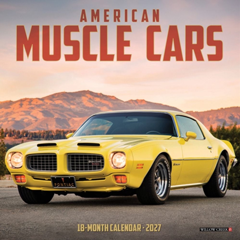 American Muscle Cars 2027 Mini Calendar/Product Detail/Calendars & Diaries
