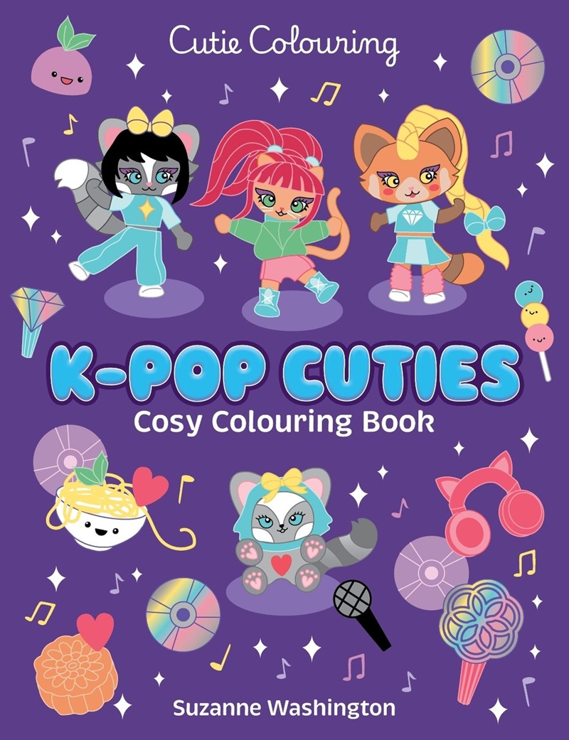 K-Pop Cuties: Cosy Colouring Book - Cutie Colouring/Product Detail/Kids Colouring