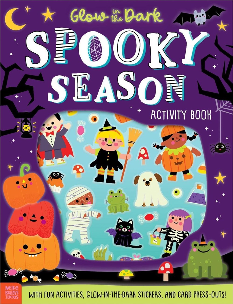 Spooky Season Activity Book - With Glow-In-The-Dark Stickers/Product Detail/Kids Activity Books