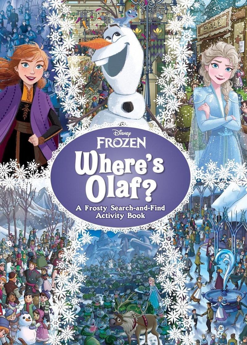 Where's Olaf?: A Frosty Search-And-Find Book/Product Detail/Kids Activity Books