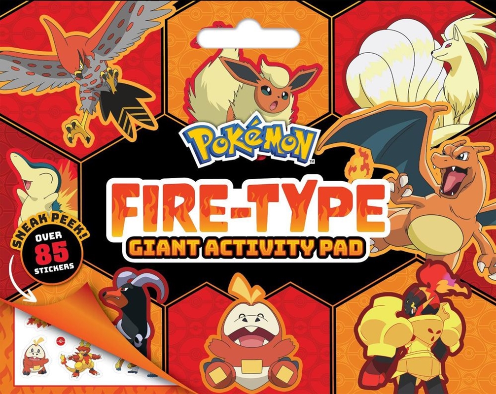 Pokemon: Fire-Type Giant Activity Pad/Product Detail/Kids Activity Books