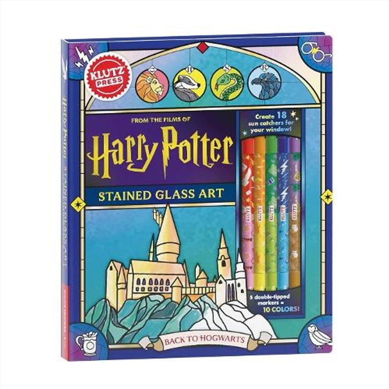 Harry Potter Stained Glass Art/Product Detail/Kids Colouring
