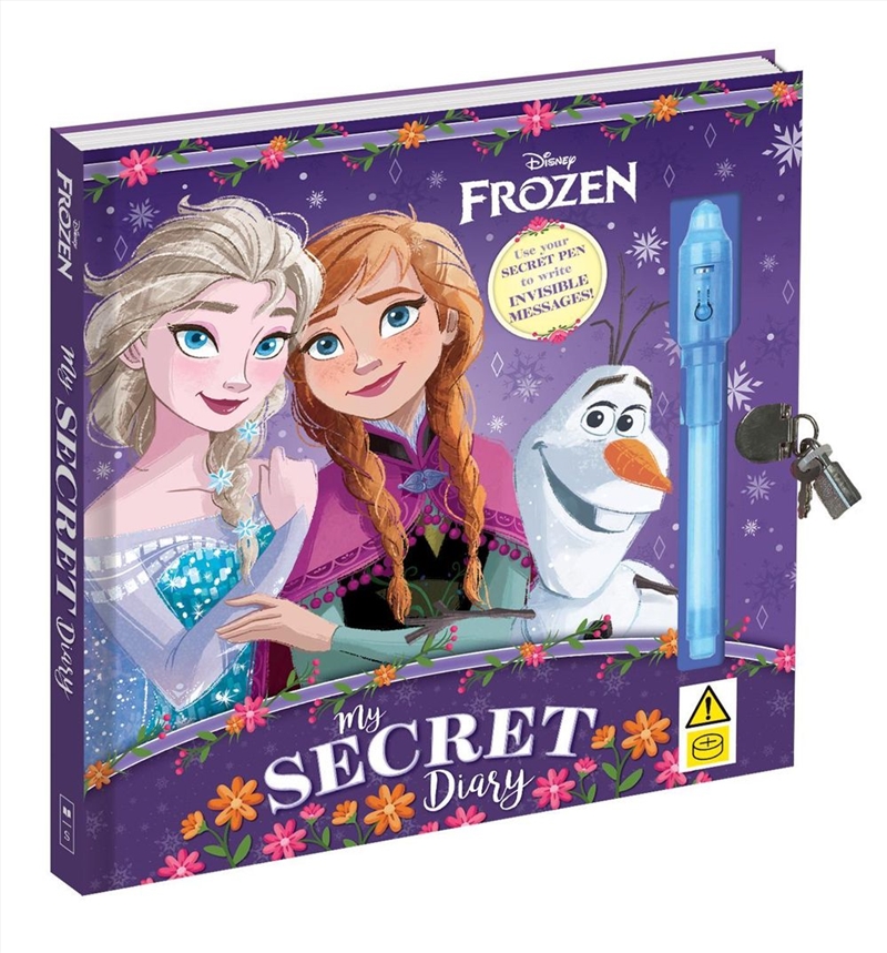 Frozen: My Secret Lockable Diary With Spy Pen/Product Detail/Notebooks & Journals