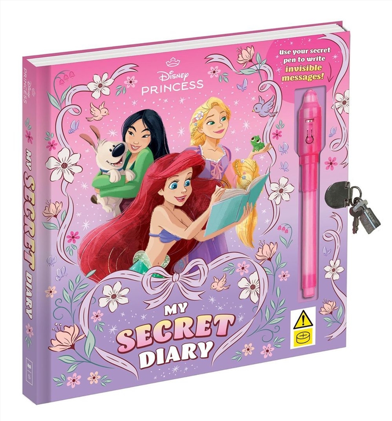 Disney Princess: My Secret Lockable Diary With Spy Pen/Product Detail/Notebooks & Journals