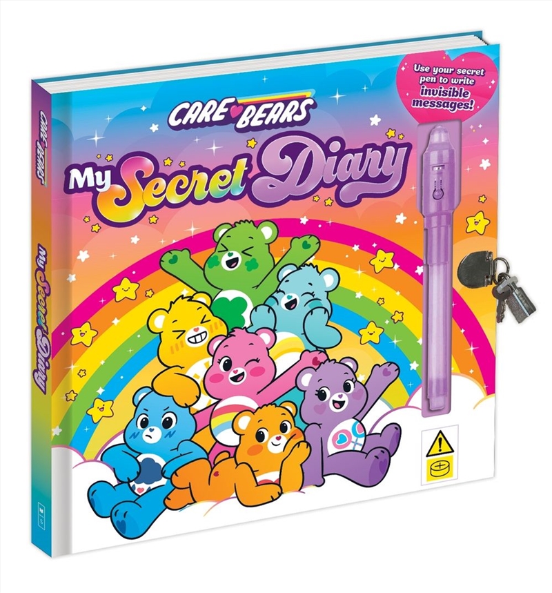 Care Bears: My Secret Lockable Diary With Spy Pen/Product Detail/Notebooks & Journals