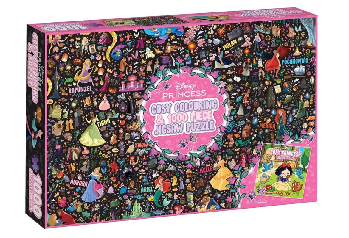 Disney Princess: Cosy Colouring And 1000 Piece Jigsaw Puzzle/Product Detail/Kids Colouring