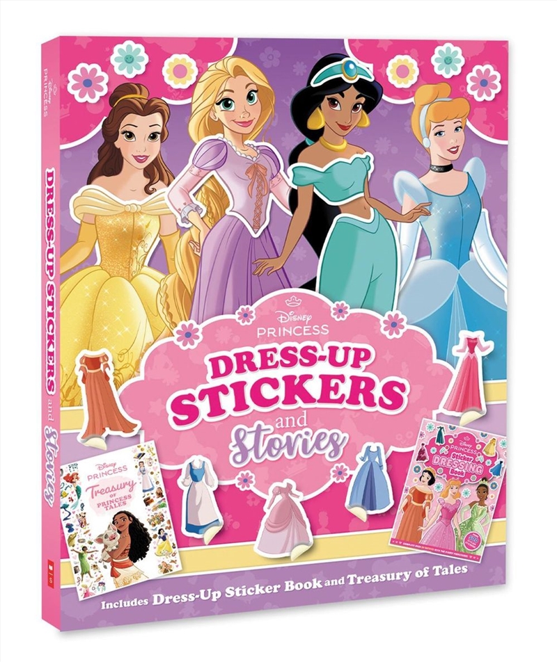 Disney Princess: Dress-Up Stickers And Stories Collection/Product Detail/Early Childhood Fiction Books