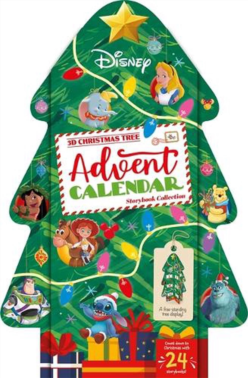 Disney: 3D Christmas Tree Advent Calendar Storybook Collection/Product Detail/Children