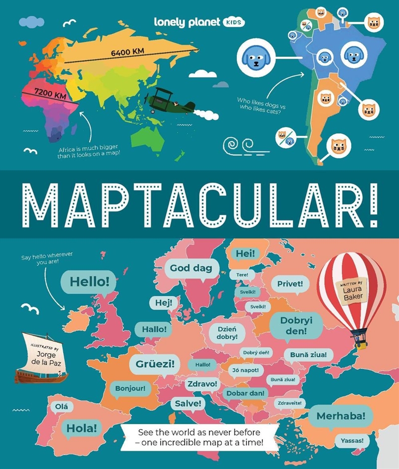 Lonely Planet Kids Maptacular!/Product Detail/Kids Educational