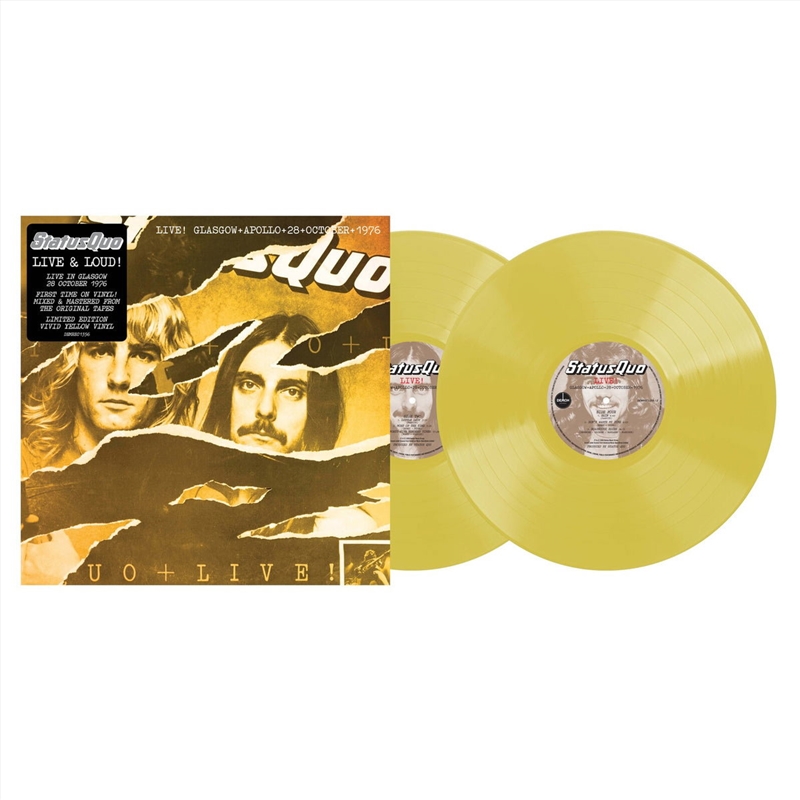 28th October 1976 Live - Yellow Vinyl/Product Detail/Rock/Pop