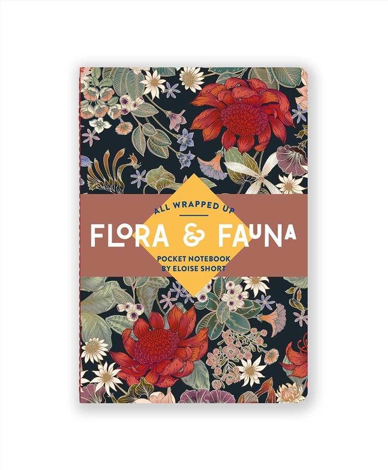 All Wrapped Up: Flora & Fauna by Eloise Short Pocket Notebook/Product Detail/Notebooks & Journals