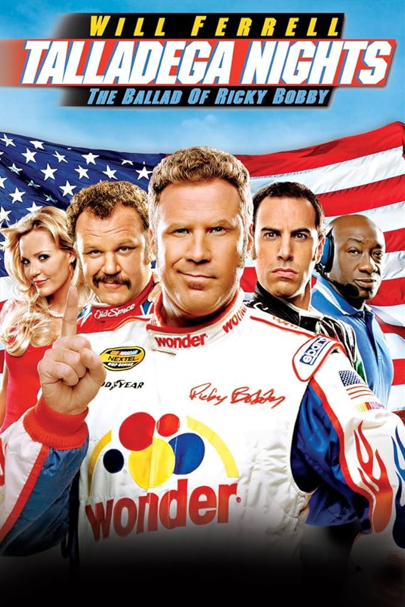 Talladega Nights - The Ballad Of Ricky Bobby - 20th Anniversary Edition  Blu-ray + UHD - Steelbook/Product Detail/Comedy
