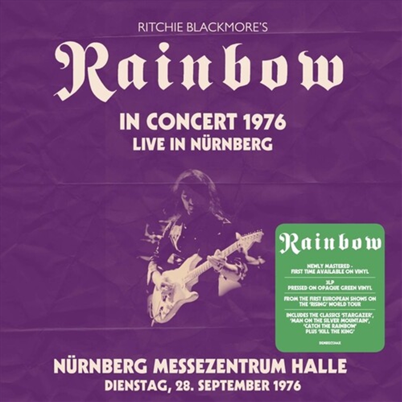 Live In Nurnberg 1976: Messezentrum Halle 28.9.76/Product Detail/Rock/Pop