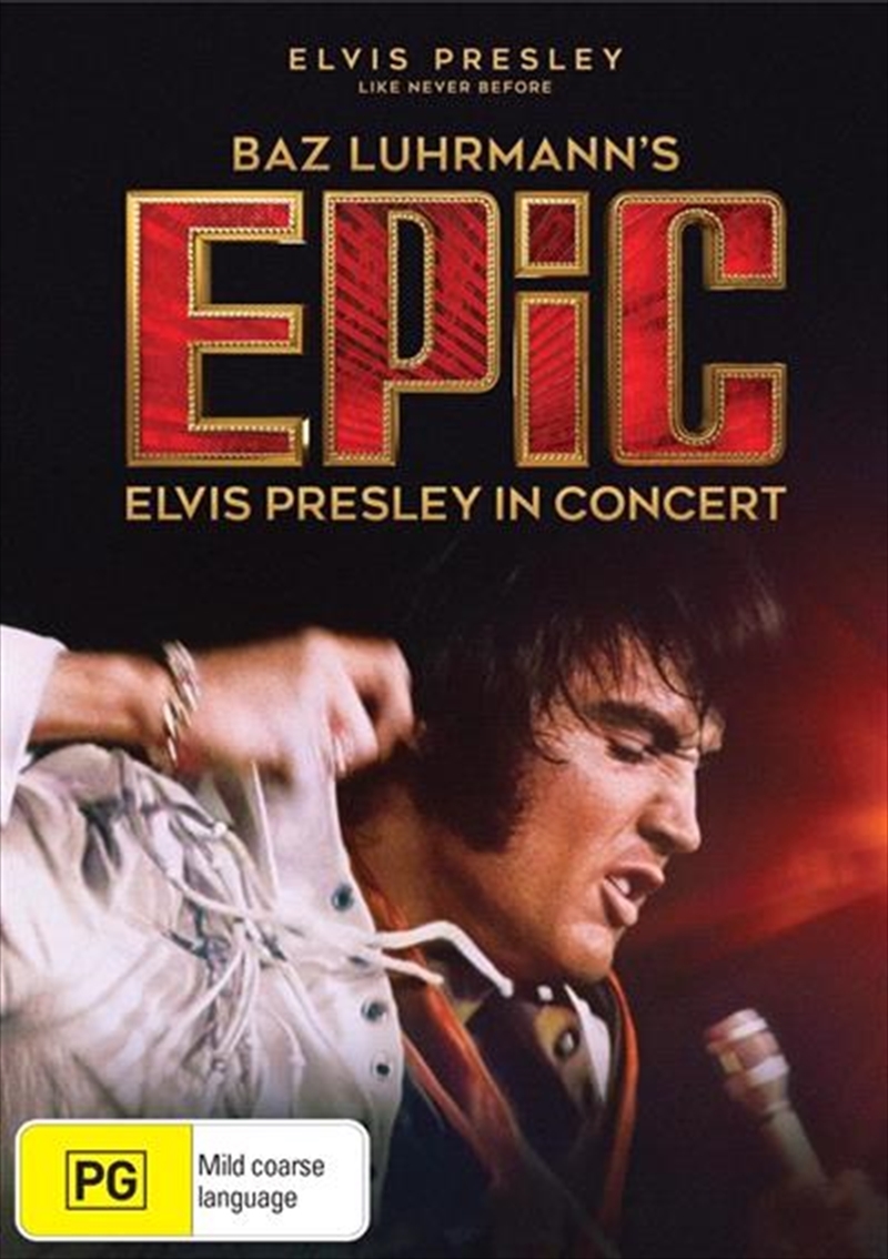 Epic - Elvis Presley In Concert/Product Detail/Documentary